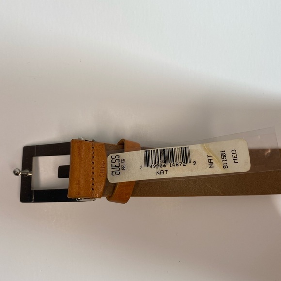 ✨BRAND NEW✨ GUESS BROWN BELT WITH RHINESTONES - Picture 6 of 6